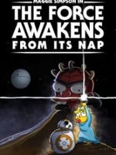 Maggie Simpson in The Force Awakens from Its Nap