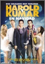 Dos colgados muy fumados en Navidad 